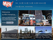 Tablet Screenshot of miniamerica.org